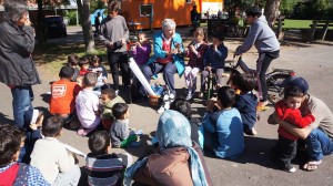 Regelmäßige Treffen mit Angeboten für die in Rosdorf untergebrachten Flüchtlinge